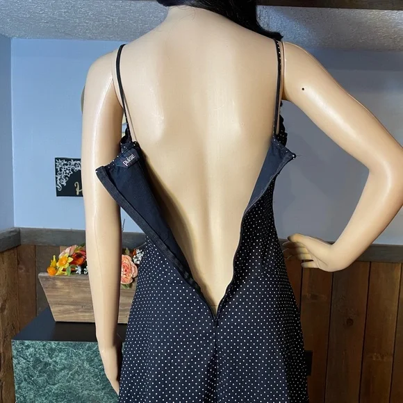 • Pulse | Y2K Polka Dot A-Line Dress | Size XS • - Picture 5 of 9